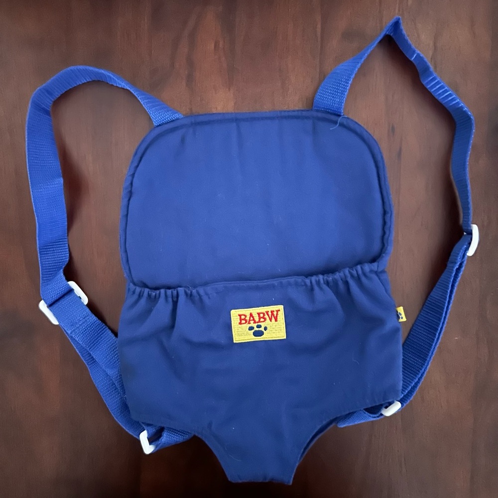 Build A Bear carrier/backpack